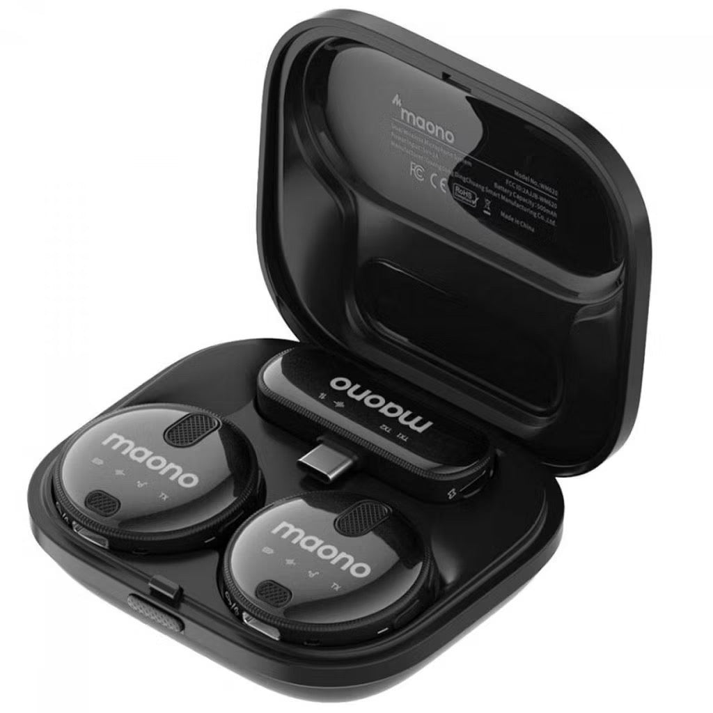 MAONO Microfone lapela Sem Fio Com Redução De Ruído