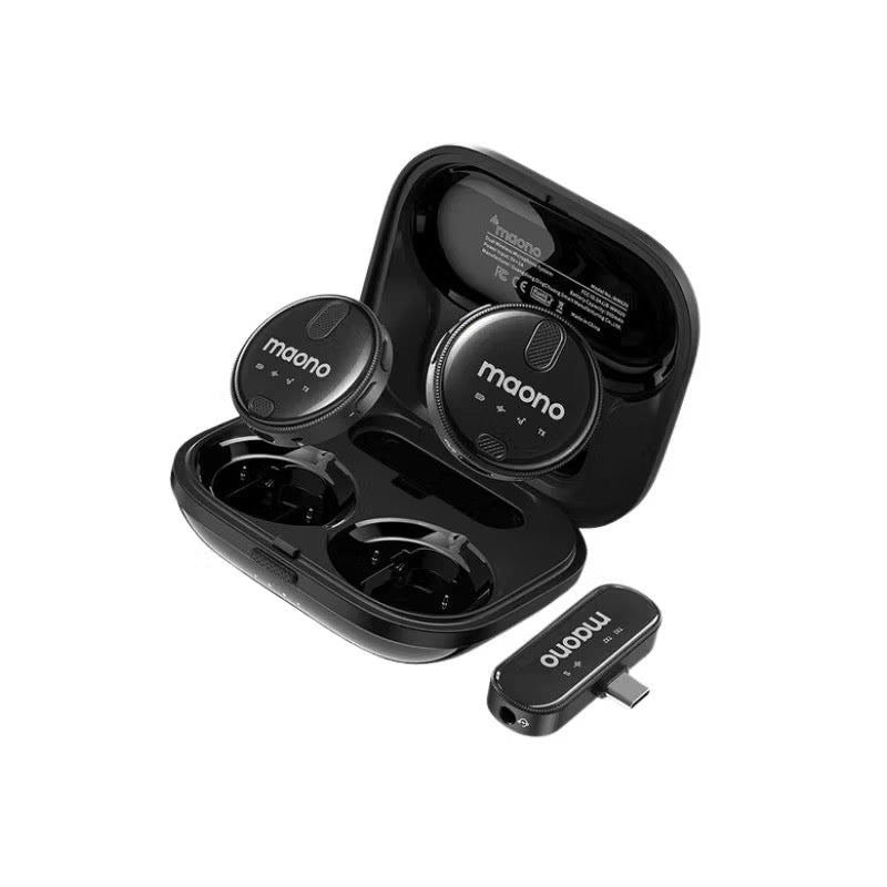 MAONO Microfone lapela Sem Fio Com Redução De Ruído
