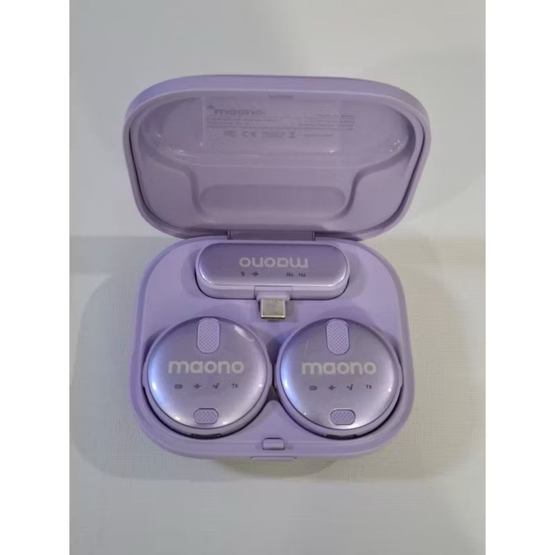 MAONO Microfone lapela Sem Fio Com Redução De Ruído